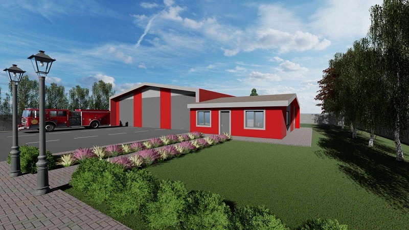 Строят нова сграда на пожарната в Камено