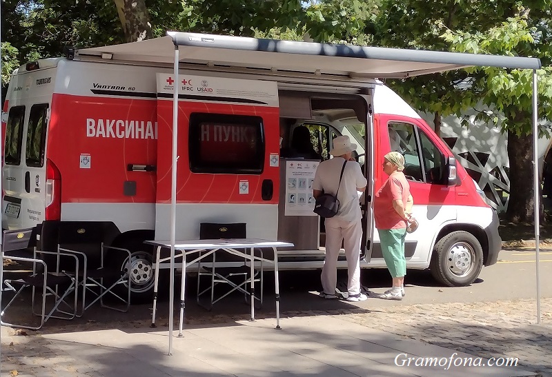 Мобилен кабинет за ковид ваксини ще обикаля в Бургас и Камено, вижте графика