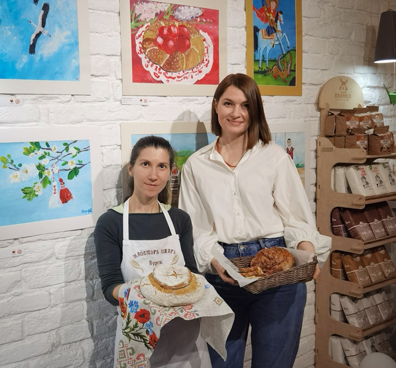 Yuliia Krasovska Art School отново гостува на Майстор Пекар - Бургас