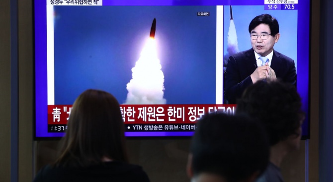 Северна Корея изстреля нови ракети
