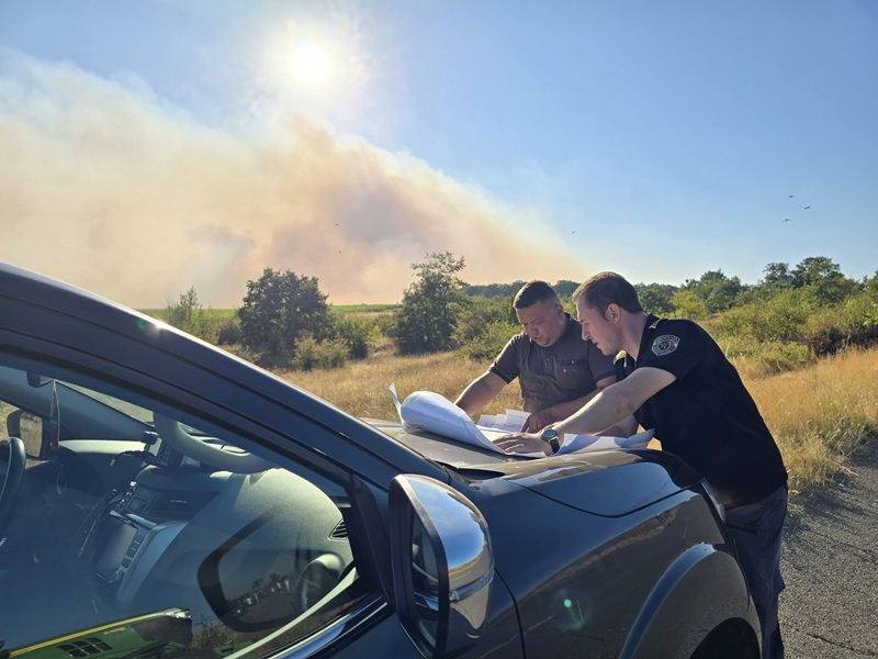 Нови облекла и оборудване за доброволците срещу бедствия и пожари в Община Сунгурларе 
