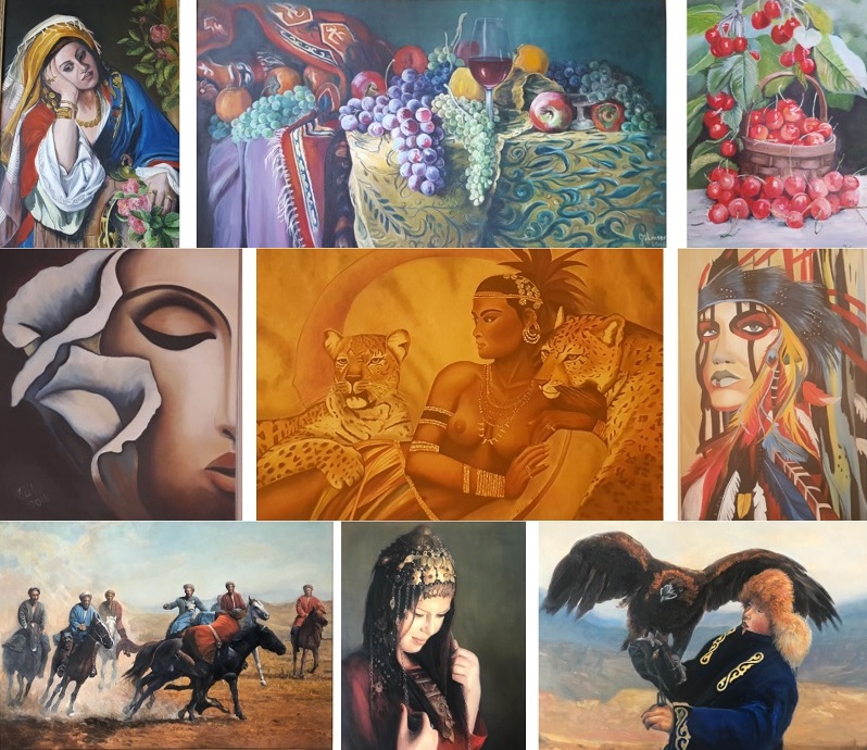 Дипломат и художничка от Монмартър в обща изложба на съвременни турски художници