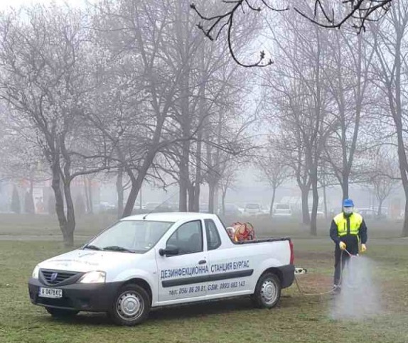 Вижте графика за пръскане на тревни площи в Бургас