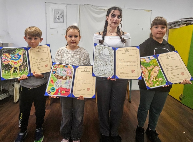 Млади бургаски художници с международни отличия от Япония