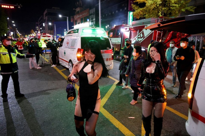 Над 150 души загинаха на Хелоуин в Сеул