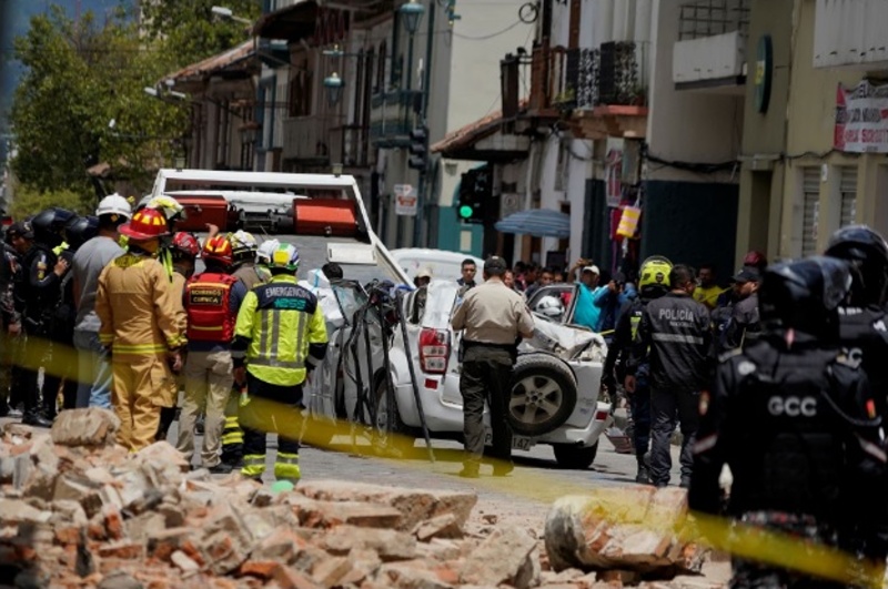 Силно земетресение в Еквадор с десетки жертви и ранени