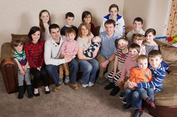 Ето най-многобройното британско семейство