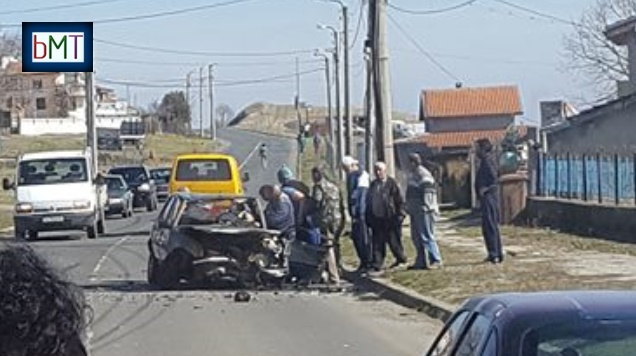 Четирима ранени при катастрофа в Каблешково