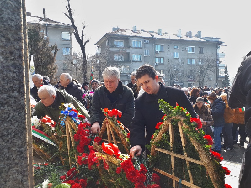БСП - Бургас отбеляза 140-та годишнина от Освобождението на България