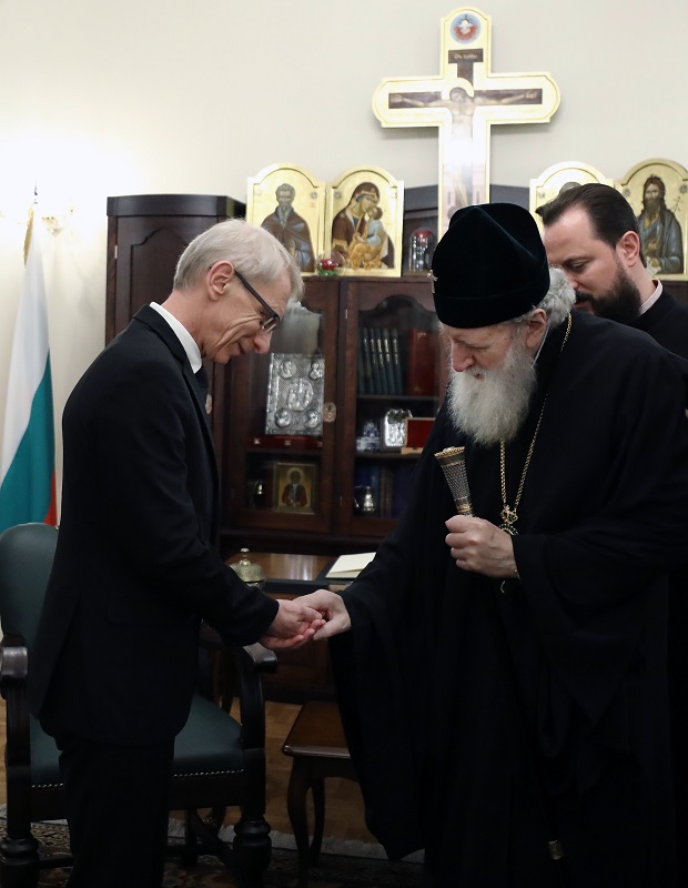 Патриарх Неофит благослови новия премиер 