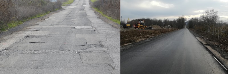 Ремонтират пътя за Равадиново, нов асфалт ще има и на възлови улици в селото
