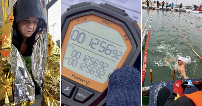 Цанко Цанков е шампион на Световната купа по зимно плуване в Полша