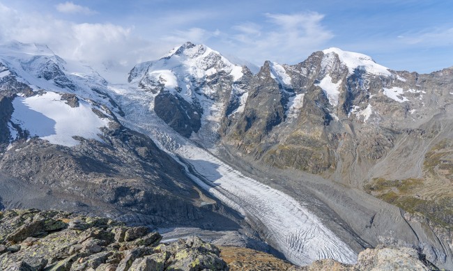 Швейцарски ледник на 7000 г. се топи