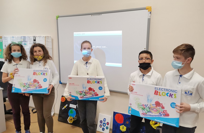 Иновативното училище в Бургас отново отличено в конкурса „Посланици на здравето“