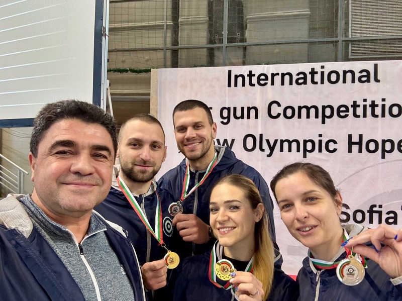 Бургас с още републикански шампиони по спортна стрелба