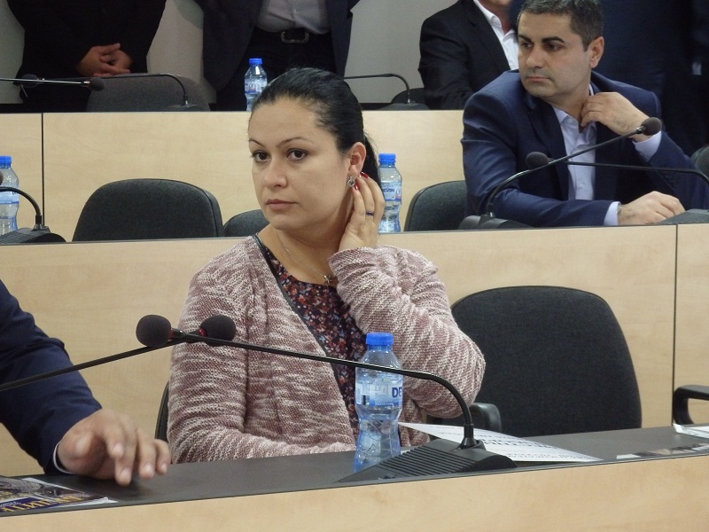 Тони Пешева, цветето на местния парламент в Несебър