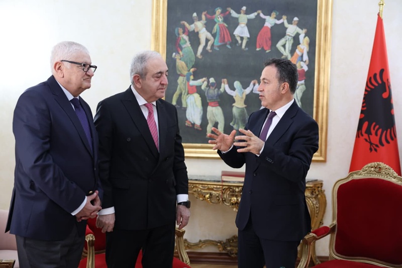 Бургаският народен прадставител инж. Петър Кънев беше на работно посещение в Албания