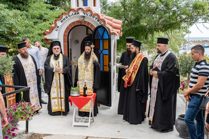 Откриха параклиса „Св. Николай Чудотворец“ в Царево