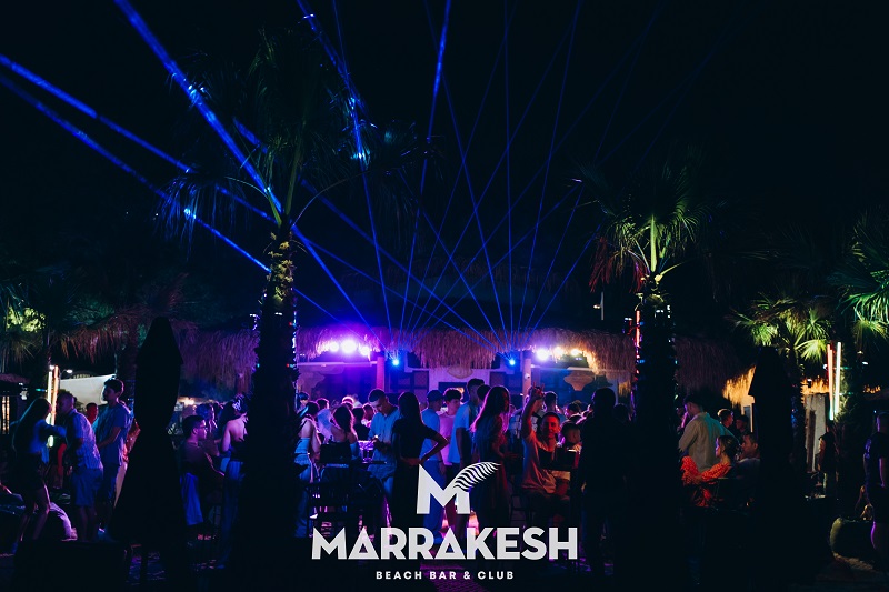 Перлата на северния плаж в Бургас това лято е бар Marrakesh 