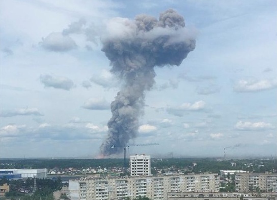 89 души са пострадали при взривове в руски завод за експлозиви