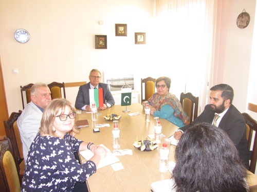 Посещение в БсТПП на посланика на Пакистан в България