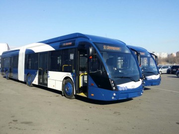 Три от 7-те нови автобуса тръгнаха в Бургас