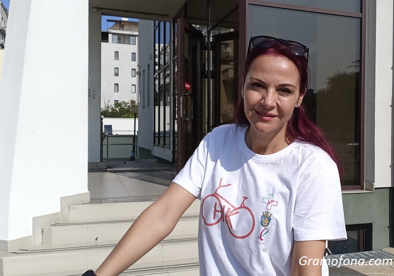 Актрисата Гергана Стоянова в Бургас: Ставайте рано, пийте топла вода с лимон и спортувайте
