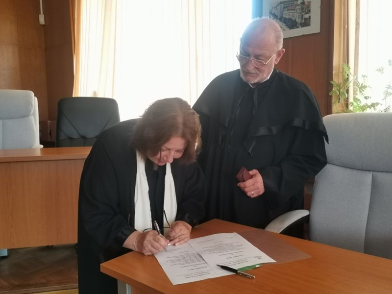Нов съдия встъпи в длъжност в Окръжен съд – Бургас