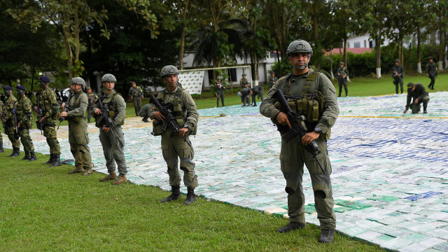 12 тона кокаин бяха заловени в Колумбия