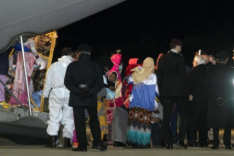 Случи се първата директна евакуация на мигранти от Либия към Европа