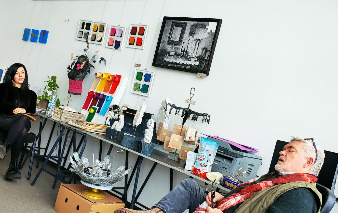 Магистрите от арттерапия в НХА-Бургас показаха впечатляващи проекти 