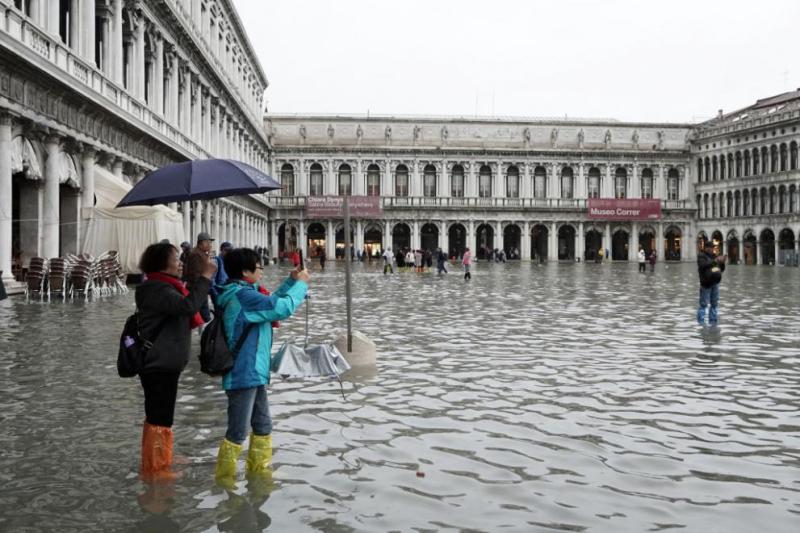 Венеция отново се наводни – 1/4 от града е под вода