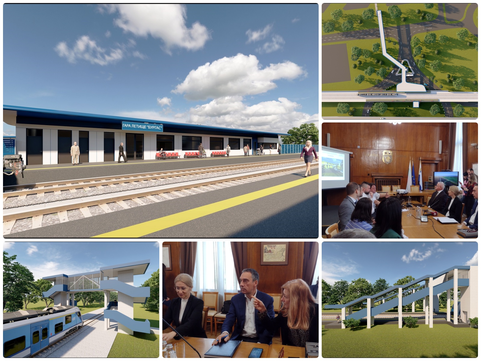 Представиха проекта за градска железница в Бургас, ще стигаме до летището за минути (ВИДЕО)