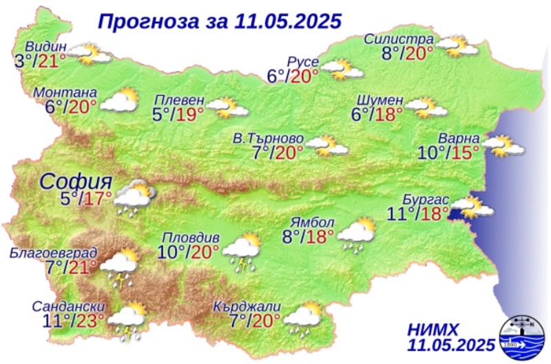 Слънчева пролетна неделя по Черноморието