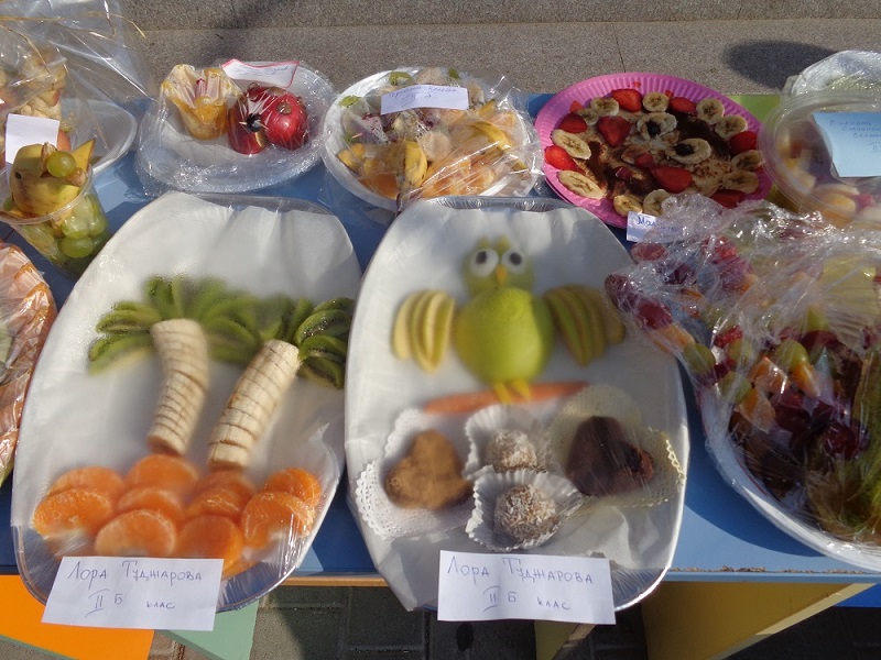 Деца приготвяха здравословни закуски в ОУ Васил Априлов