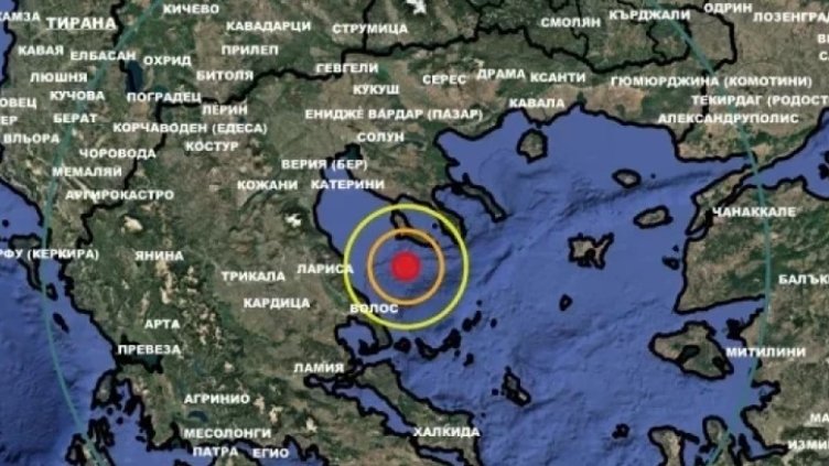 Силен трус в Халкидики, усети се и у нас