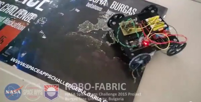 Robo-Fabric с бургаска премиера
