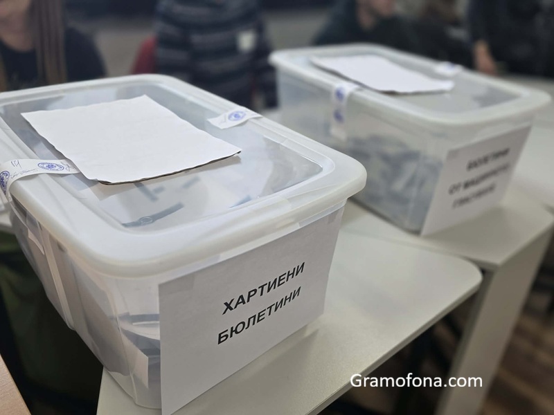 Междинни резултати в Бургаско: Партията на Радев първа, ГЕРБ са втори, ПП-ДБ са трети 