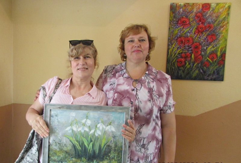 Руска художничка откри своя шеста изложба на събор в Подвис