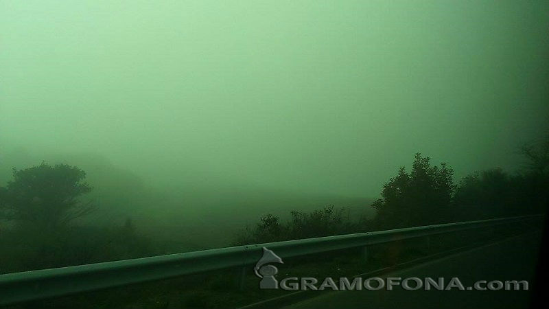 Мъгла на пътя Средец - Елхово
