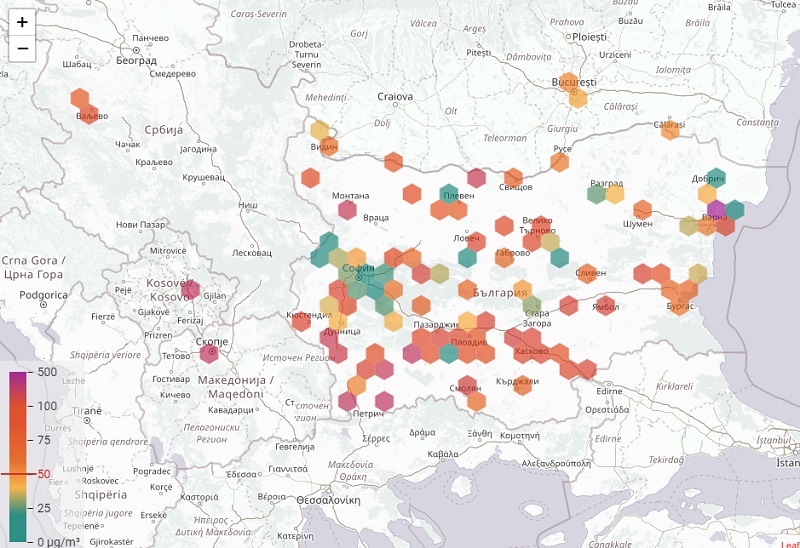 Почти цяла България диша мръсен въздух днес, Бургас не е изключение