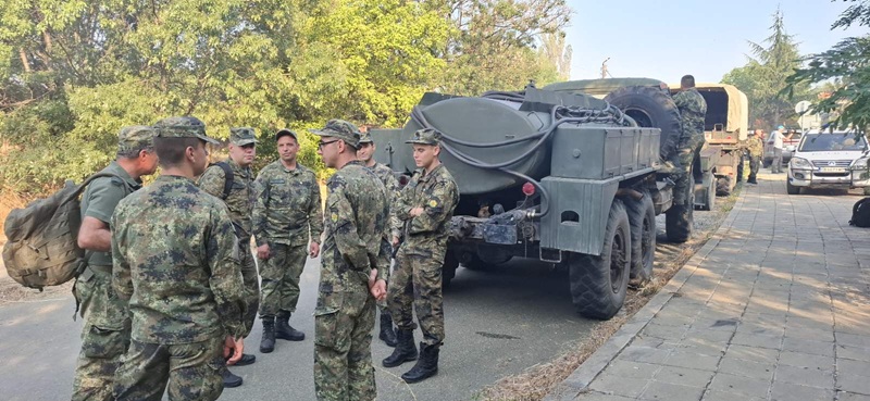 Пожарът в Сунгурларско е овладян