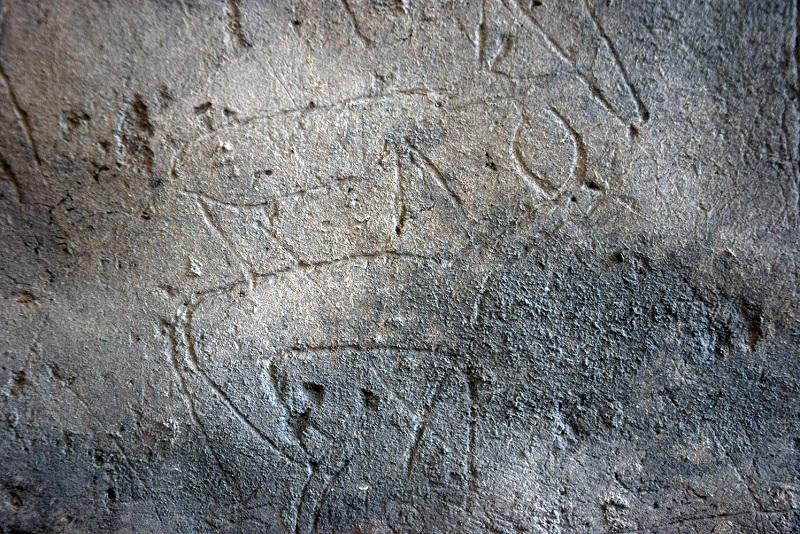 Графити от преди 700 години откриха във водохранилището на крепостта Русокастро