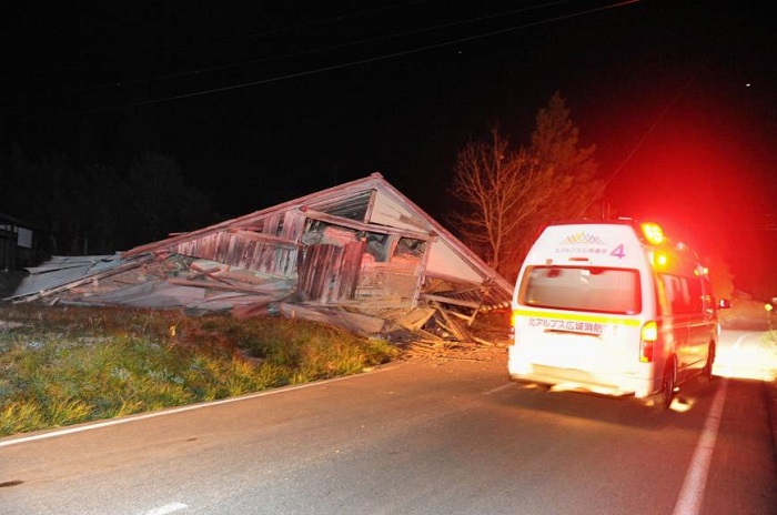 6.7 по Рихтер в Япония, 39 са ранените