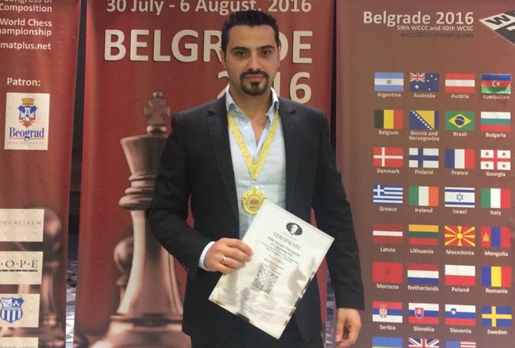 Бургаският шахматист Диян Костадинов с бронз от Световната купа