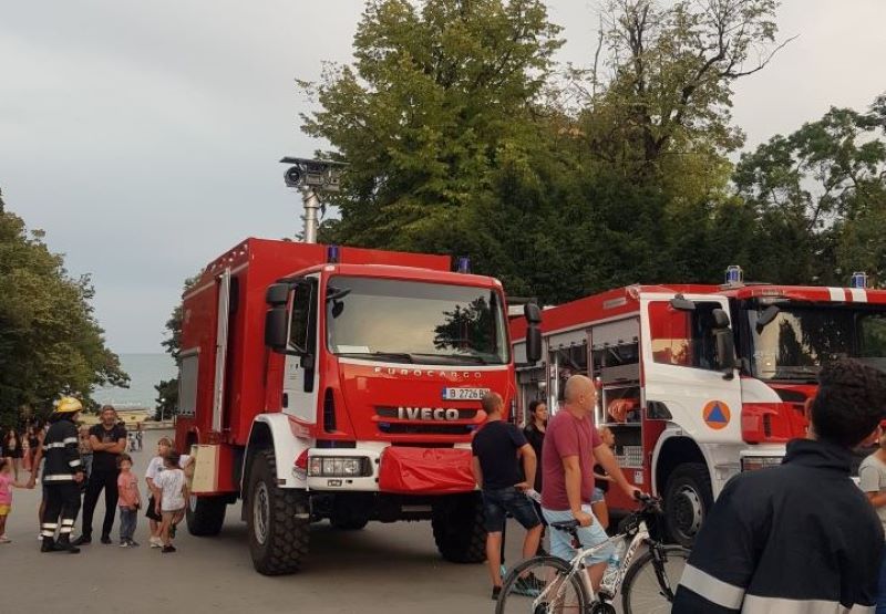 Техниката на варненските пожарникари – на европейско ниво