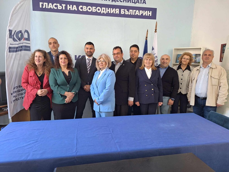 „Синя България“ представи кандидат-депутатите си в Бургаски регион: Свободните хора вече имат избор, ние решаваме проблеми!