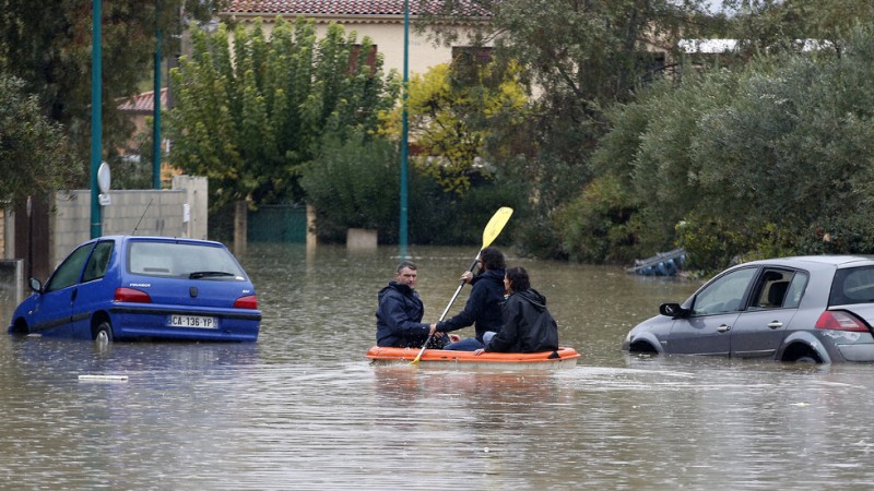Порои и наводнения в Северна Италия