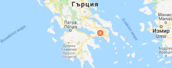 Силно земетресение разлюля Атина