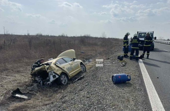 Мъж загина в тежка катастрофа на пътя Бургас-Слънчев бряг